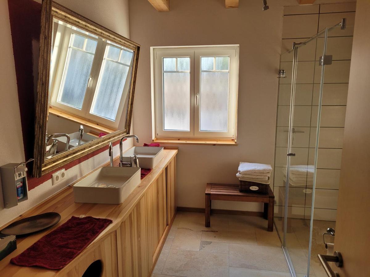 In der alten Gärtnerei B&B Neuhof an der Zenn Exterior foto